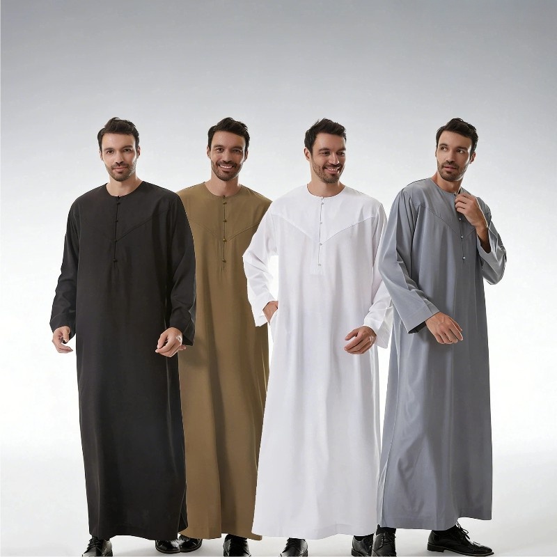Arabic Formal Wear Men - Herren Loose Fit Casual Formelle Kleidung
