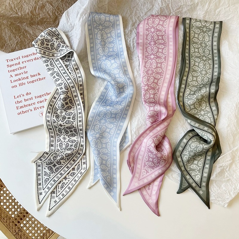 Silk Tie Woven - Set Serie Seide Satin Schal Frauen