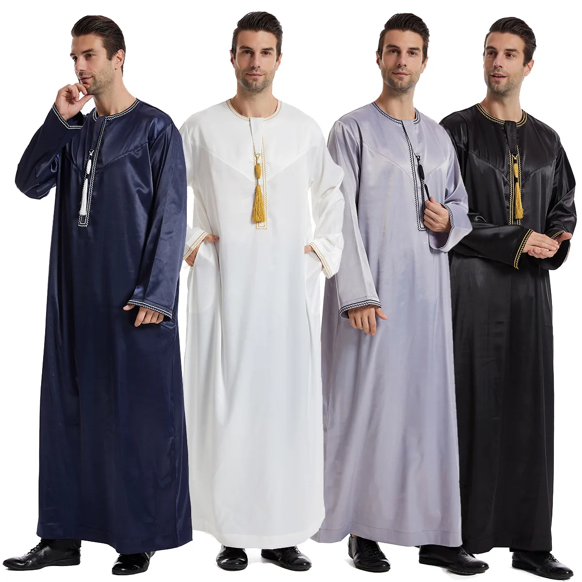 Arabic Formal Wear Men - Eid-Kleid für muslimische Männer, Jubba Thobe