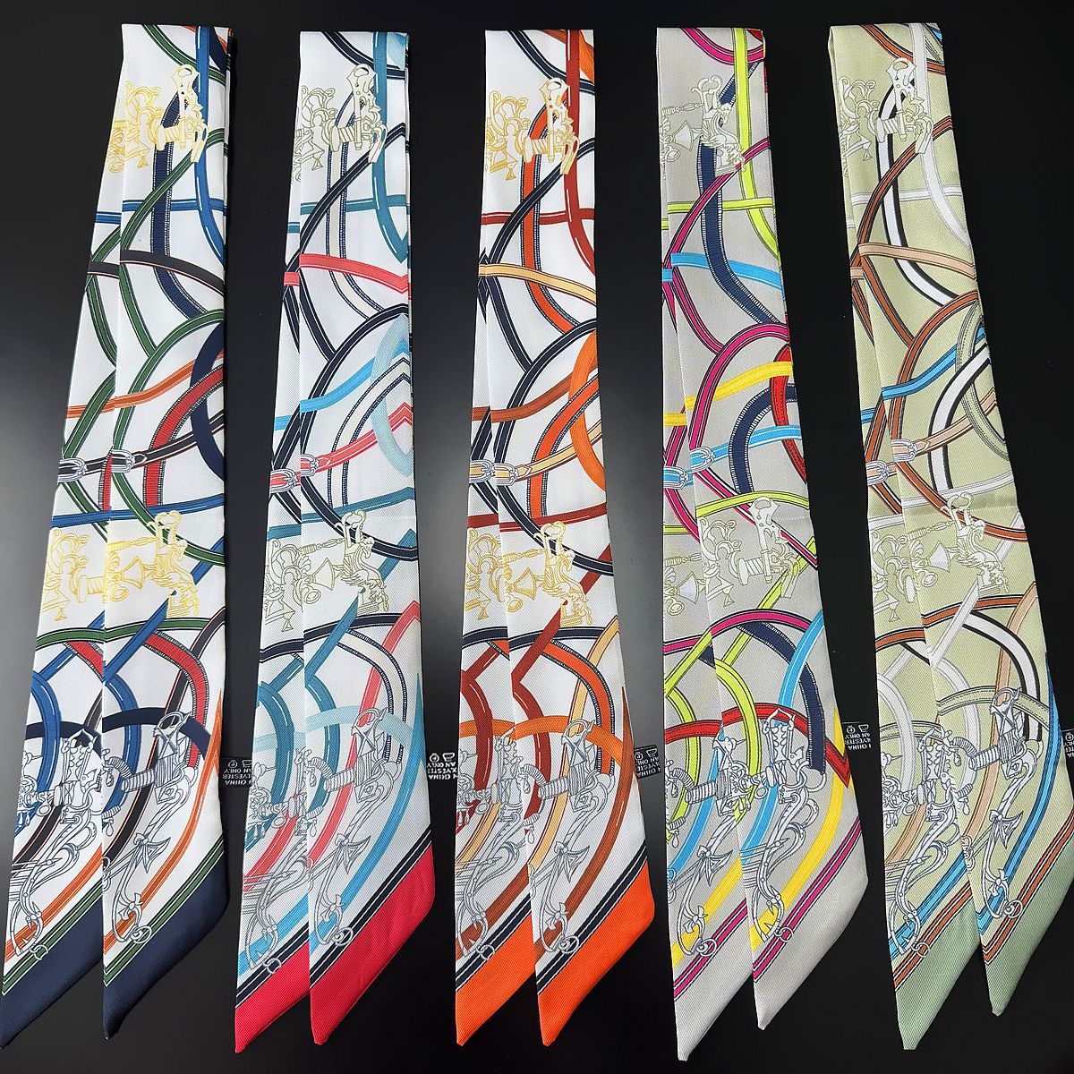 Silk Tie Woven - 2026 Vielseitiges Damen-Twill-Band als Taschengriff, Stirnband,