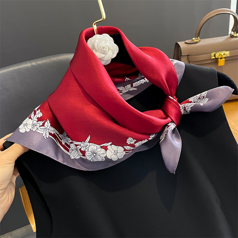 Silk Tie Woven - 2024 Luxus druck Seide Schal Frauen