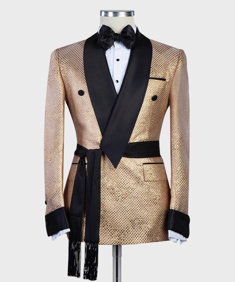 Arabisch Luxus Gold Herren Hoc – Arabic Formal Wear Men Bewertung und Preis