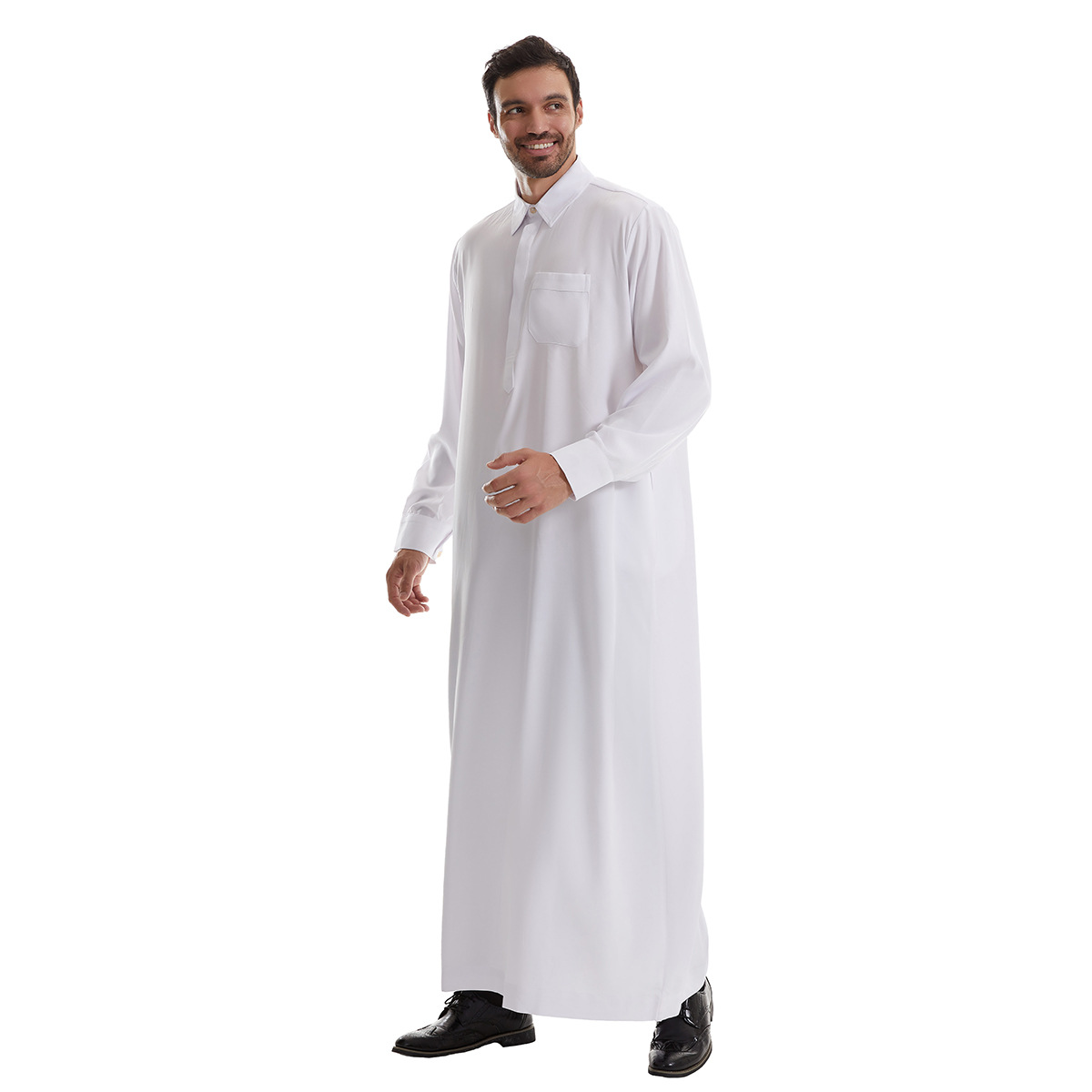 Männer Jubba Thobe Herren Lang – Arabic Formal Wear Men Bewertung und Preis