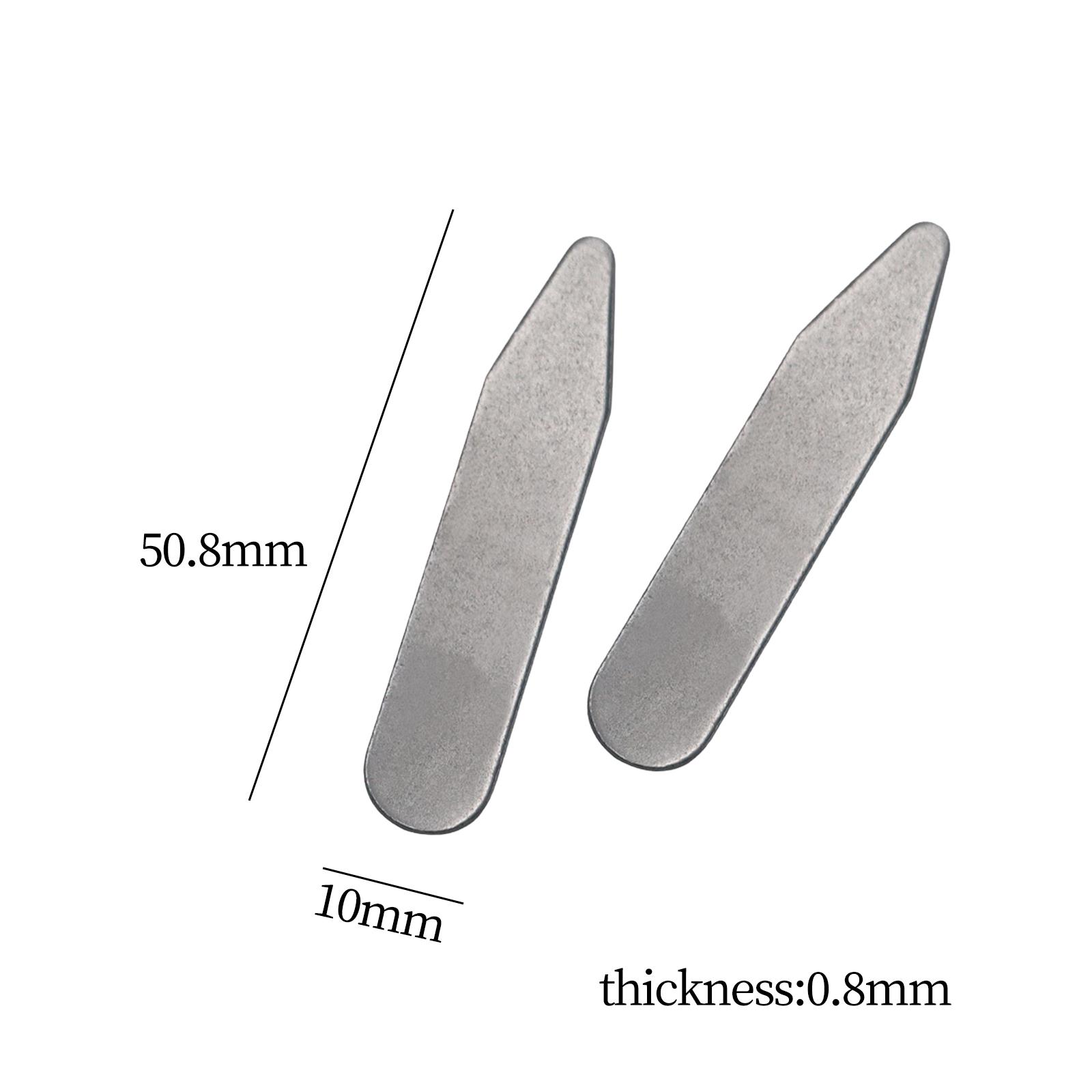 6 Stück Kragenstreben, Hemdkra – Collar Stay Metal Bewertung und Preis