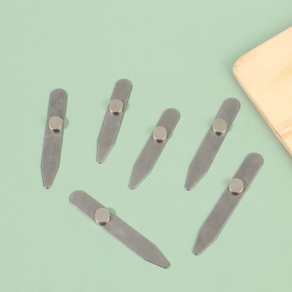 6 Stück Neue Edelstahl-Kragens – Collar Stay Metal Bewertung und Preis