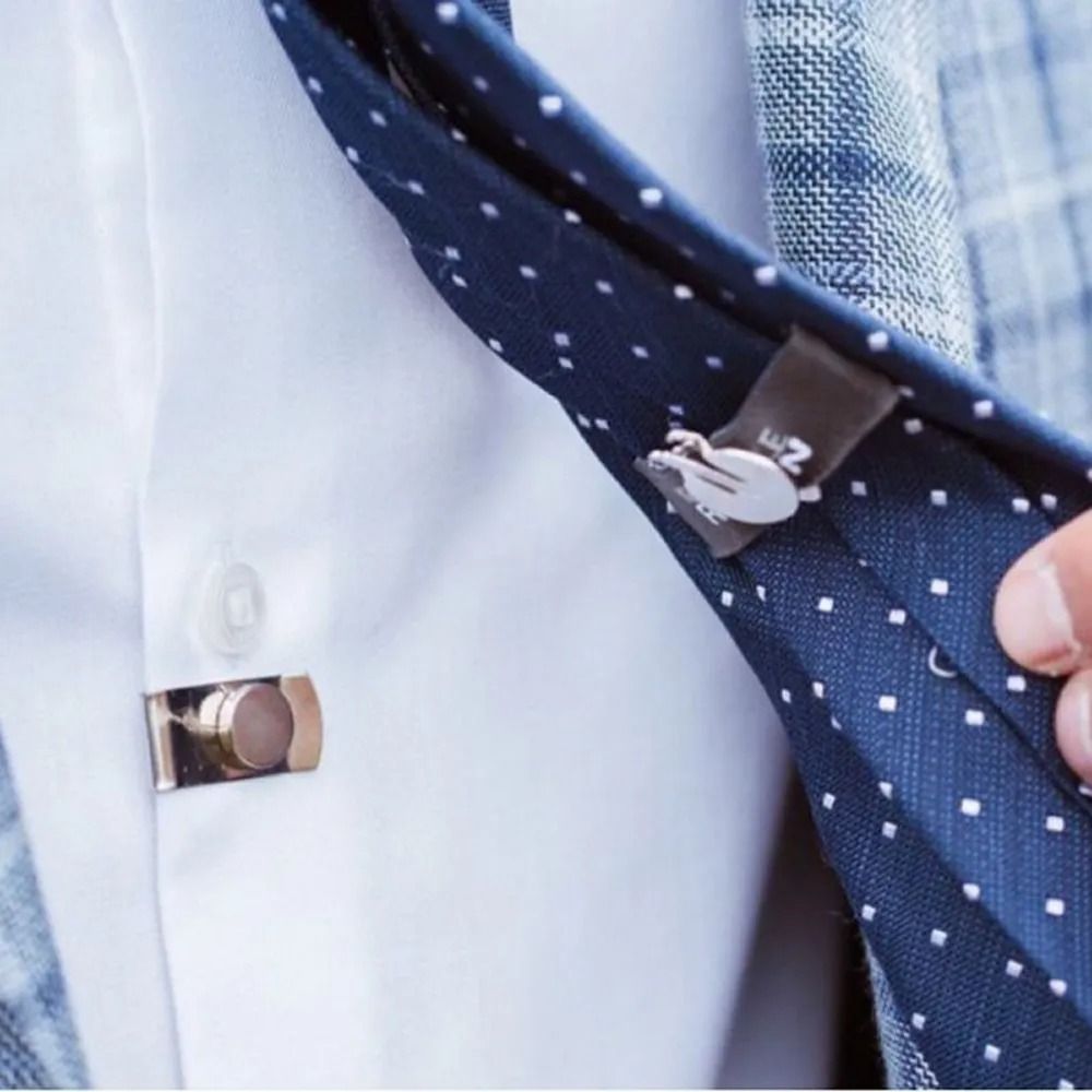 Neue unsichtbare Krawattenhalt – Collar Stay Metal Bewertung und Preis