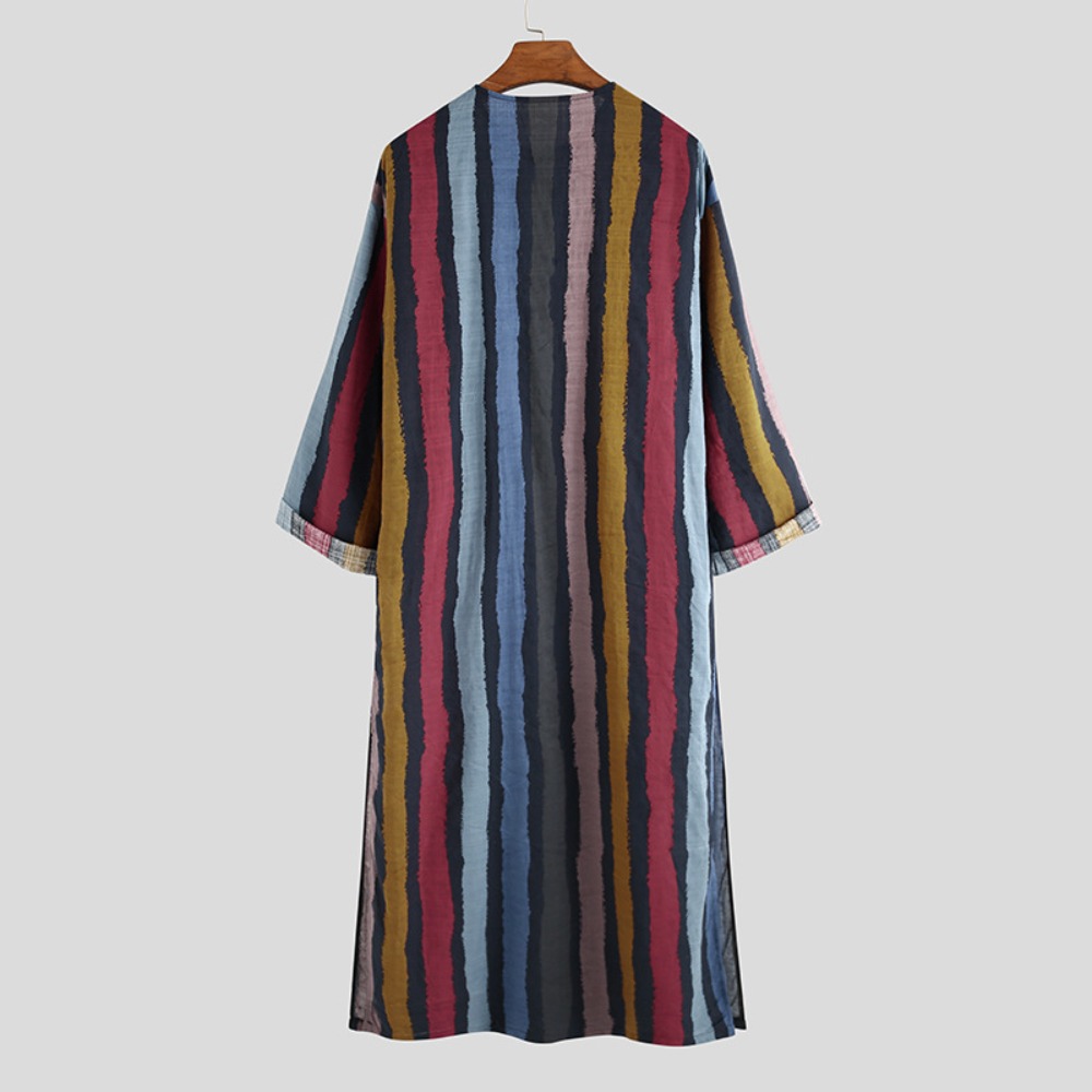 2026 Neues Gestreiftes Bedruck – Arabic Formal Wear Men Bewertung und Preis
