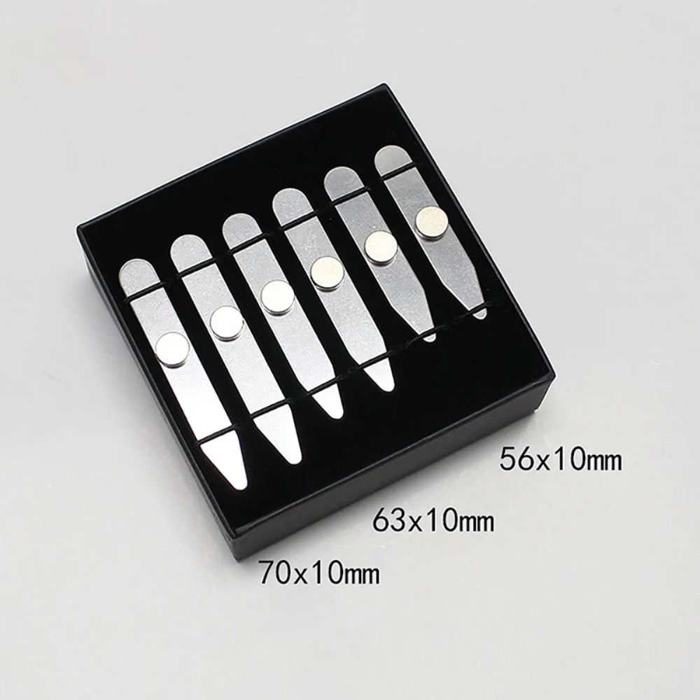 6 Stück Langlebige Edelstahl-K – Collar Stay Metal Bewertung und Preis