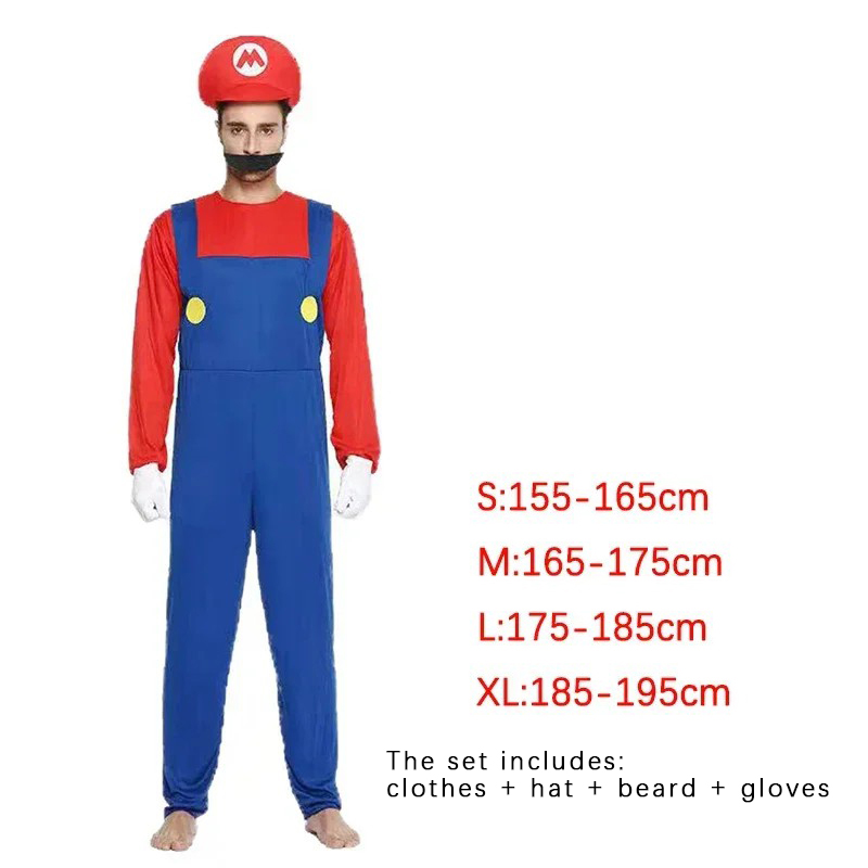 Game Plumber Bros Cosplay-Kost – Formal Wear Gloves Men Bewertung und Preis