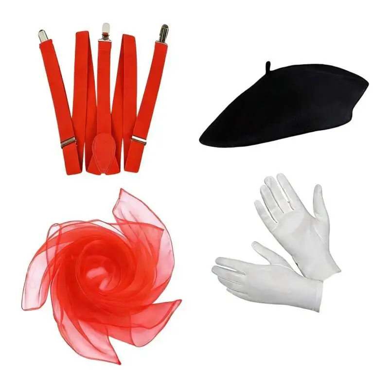 4-teiliges Kostüm-Set für Männ – Formal Wear Gloves Men Bewertung und Preis