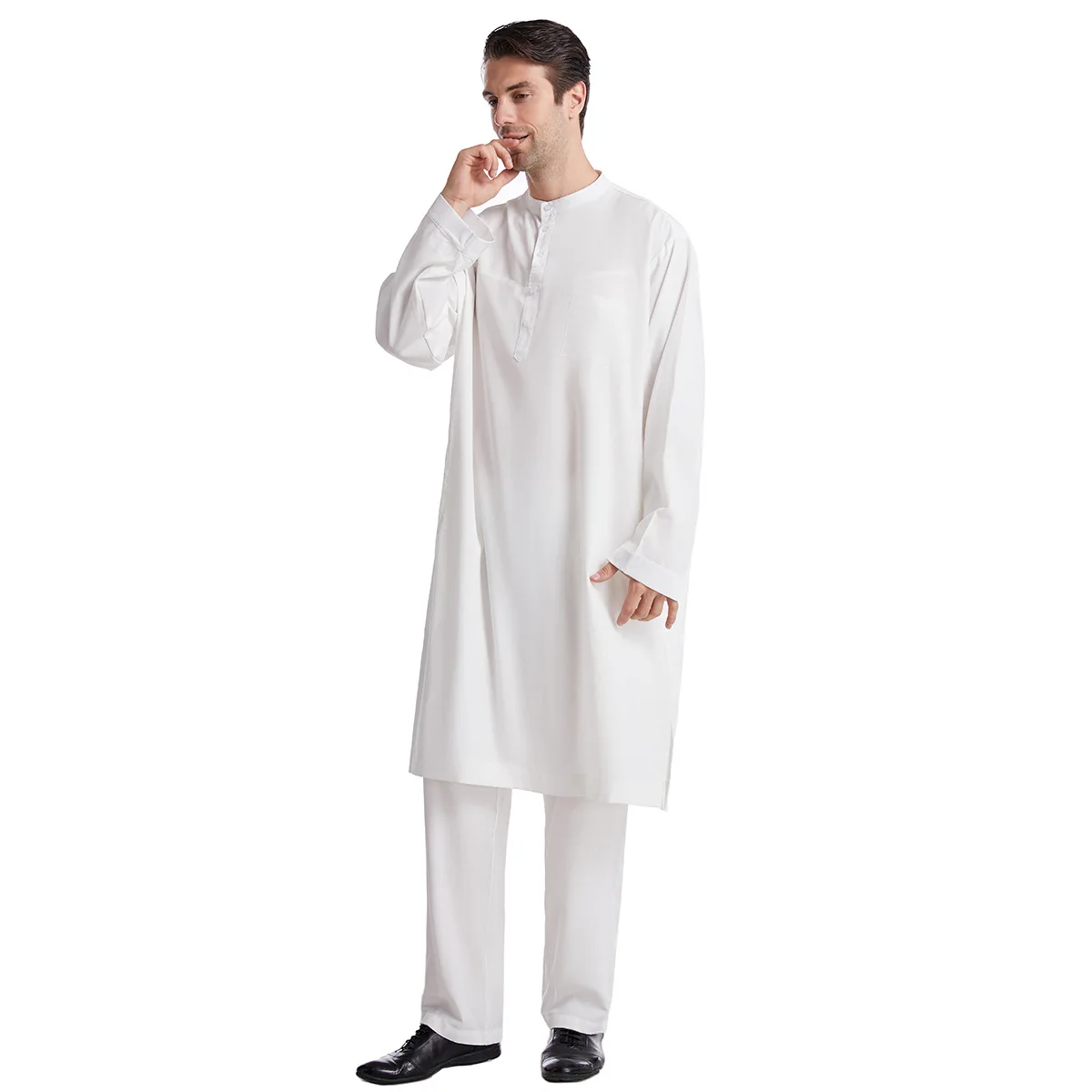 Muslimische Männer Jubba Thobe – Arabic Formal Wear Men Bewertung und Preis