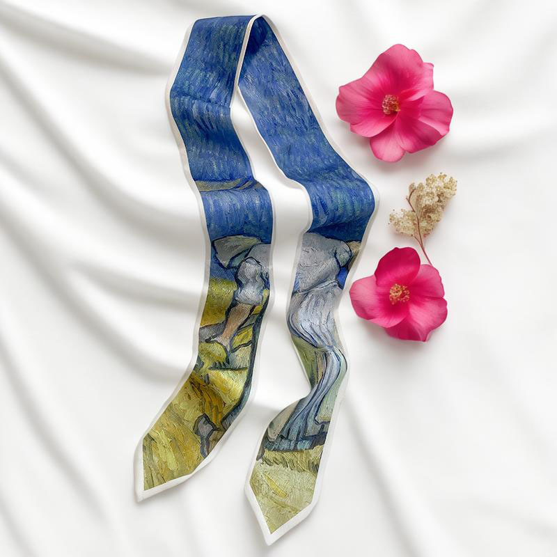 Schlankes Haarband mit Druckmu – Silk Tie Woven Bewertung und Preis
