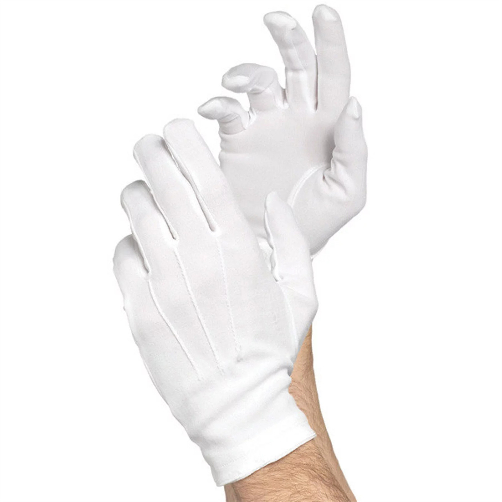 Weiße Baumwollhandschuhe für H – Formal Wear Gloves Men Bewertung und Preis