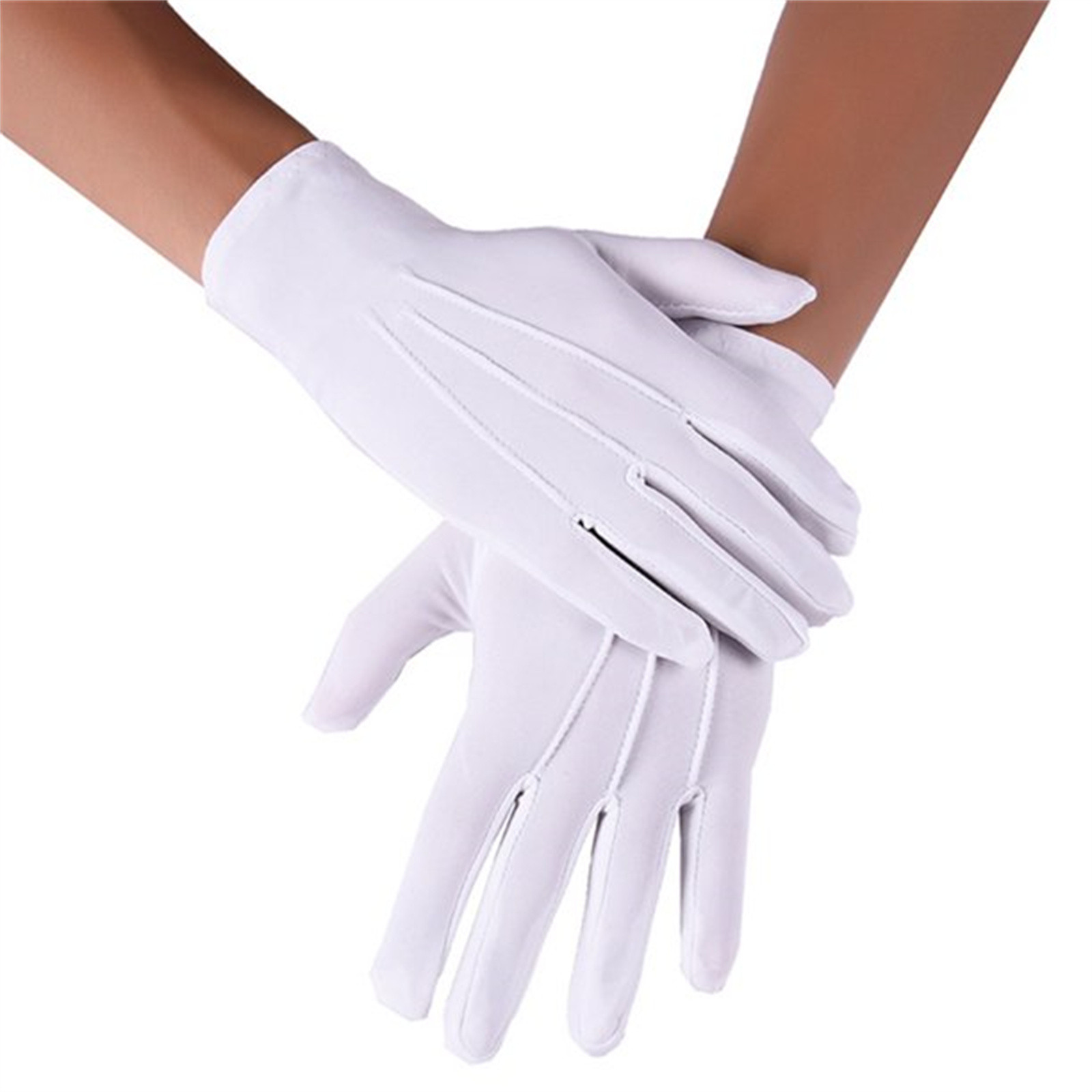 Weiße Baumwollhandschuhe für H – Formal Wear Gloves Men Bewertung und Preis
