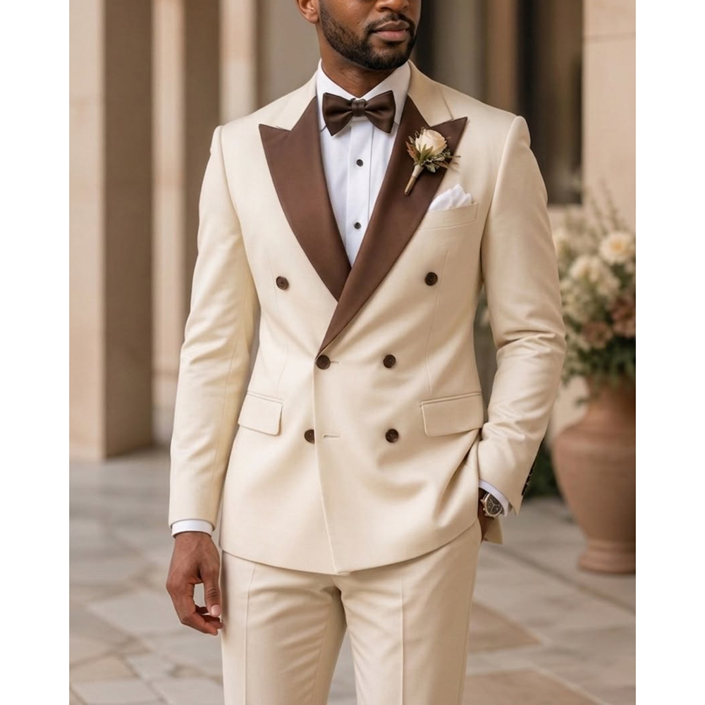 Herren Doppelreihiger Smoking  – Formal Wear For Men In Wedding Bewertung und Preis